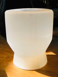 Moroccan Selenite Votive