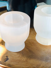 Load image into Gallery viewer, Moroccan Selenite Votive
