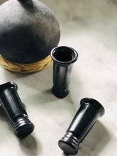 Load image into Gallery viewer, Black Clay Mezcal Shot Glasses
