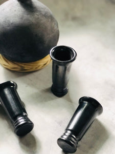 Black Clay Mezcal Shot Glasses