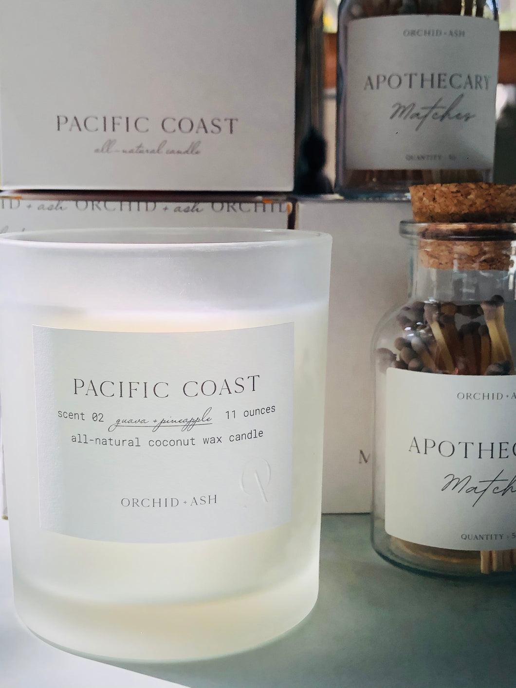 O&A All Natural Candle in Pacific Coast